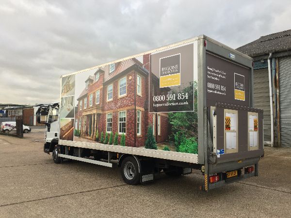 Vehicle branding in Eaton Socon